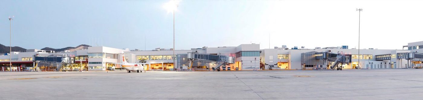 Terminal del aeropuerto de Ibiza