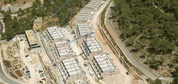 Promoción residencial durante la obra